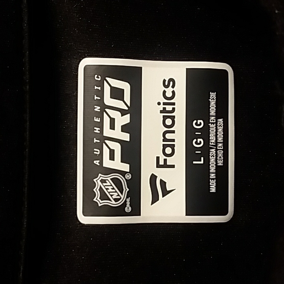 Authentic pro fanatics Size(L) NHL hockey athletic - Picture 3 of 4